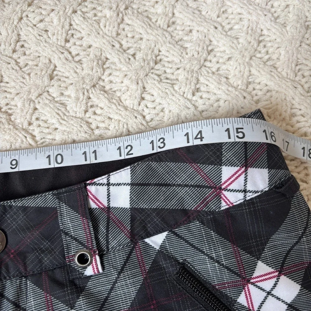 Burton Snowboard Pants Plaid Insulated Waterproof Winter Skiing‎ Women's Sz S